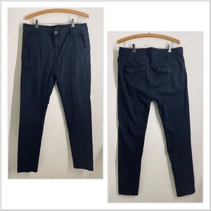 RXS Slim Fit Chino Pants Navy Size Men’s L / 34